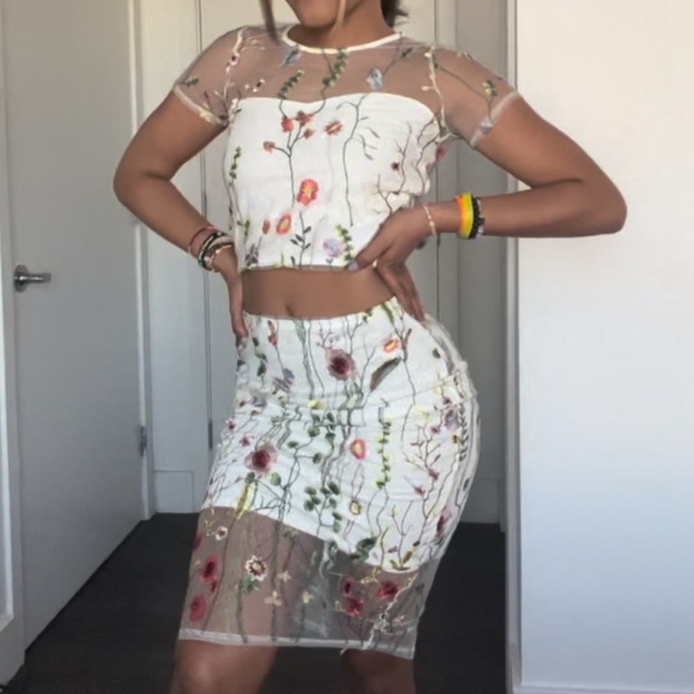 Floral Two Piece